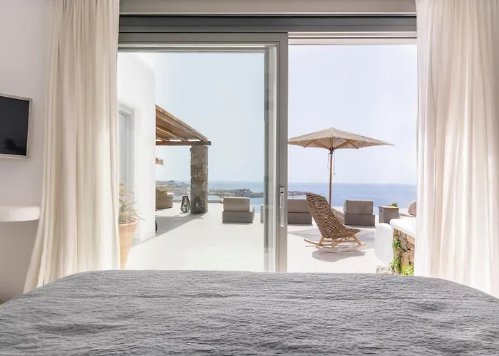 Villa Paoli - Private Pool, Sea View & Jacuzzi Mykonos Town