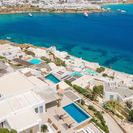 Villa Paoli - Private Pool, Sea View & Jacuzzi Mykonos Town