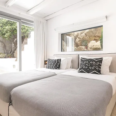 빌라 Paoli - Private Pool, Sea View & Jacuzzi Mykonos Town