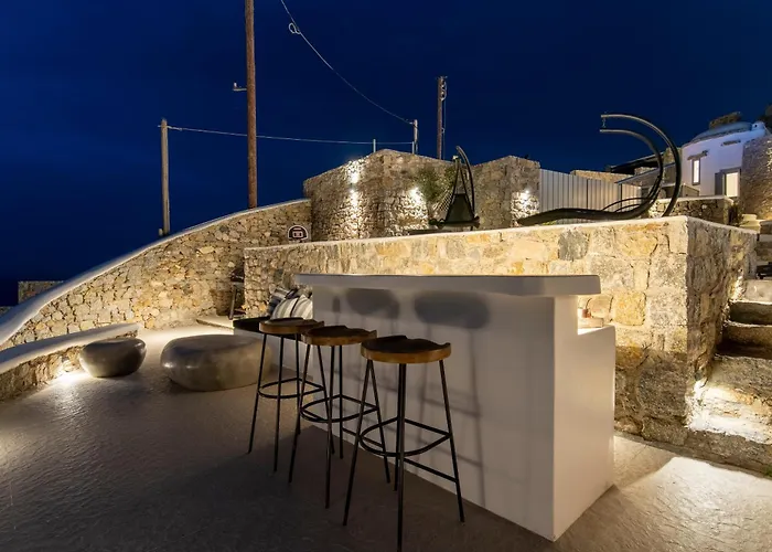Paoli - Private Pool, Sea View & Jacuzzi * Mykonos Town
