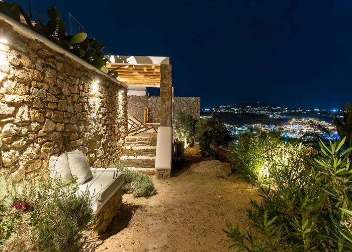 Paoli - Private Pool, Sea View & Jacuzzi * Mykonos Town