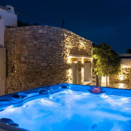 Paoli - Private Pool, Sea View & Jacuzzi Mykonos Town