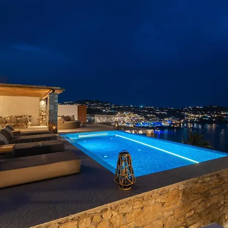 Villa Paoli - Private Pool, Sea View & Jacuzzi Mykonos Town