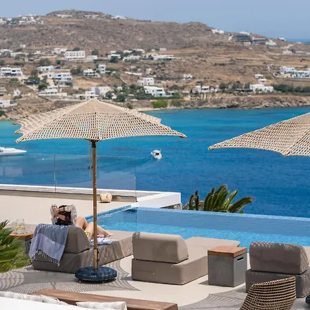 Paoli - Private Pool, Sea View & Jacuzzi Villa Mykonos Town