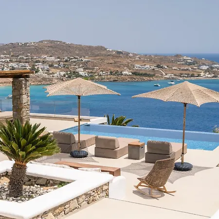 Paoli - Private Pool, Sea View & Jacuzzi Mykonos Town