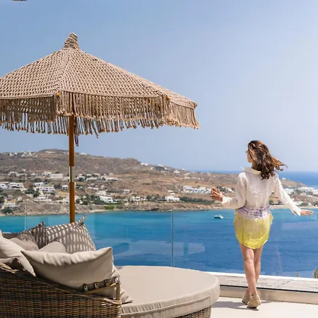 Villa Paoli - Private Pool, Sea View & Jacuzzi Mykonos Town